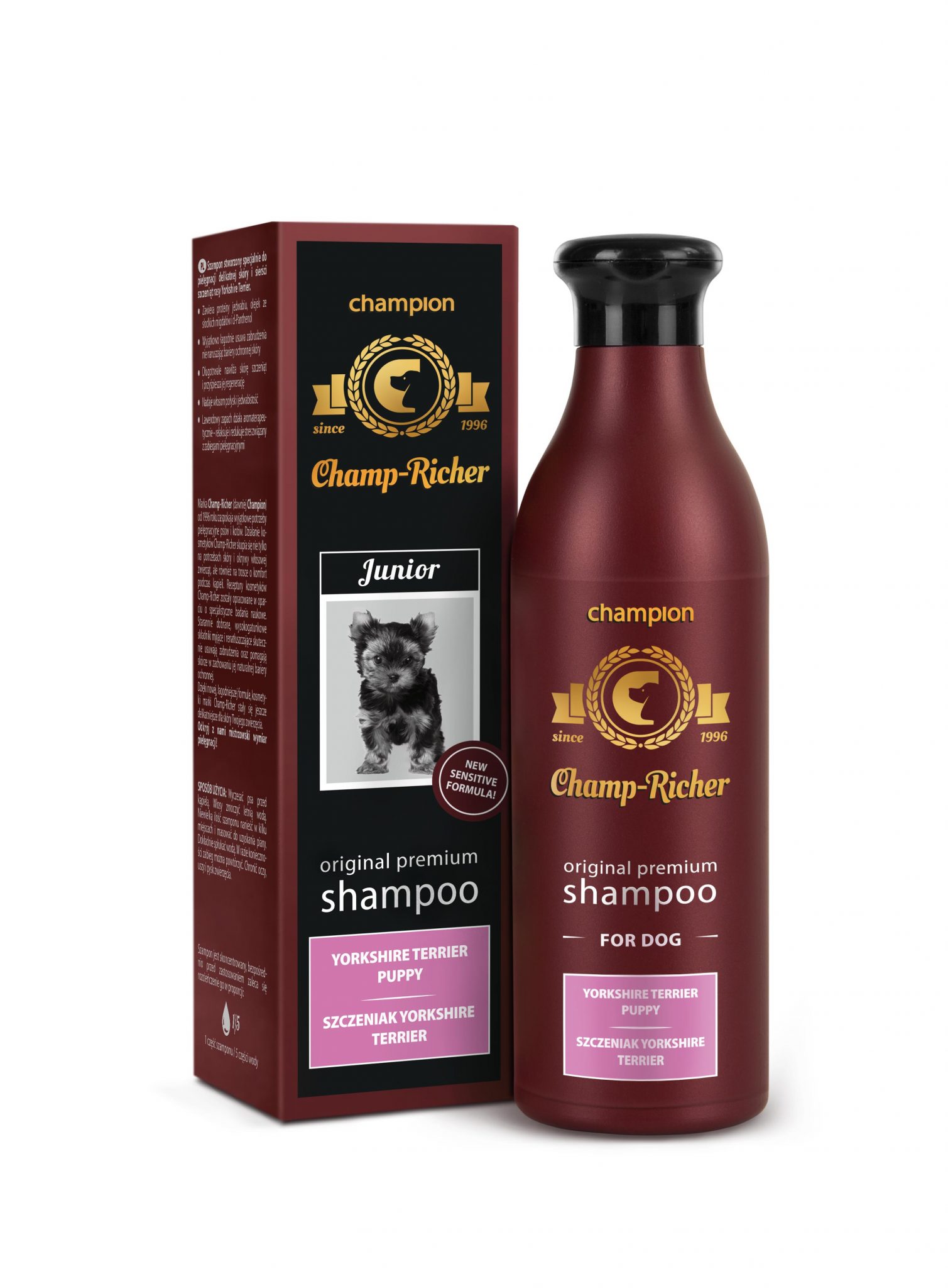 Champ-Richer szampon szczeniak Yorkshire Terrier