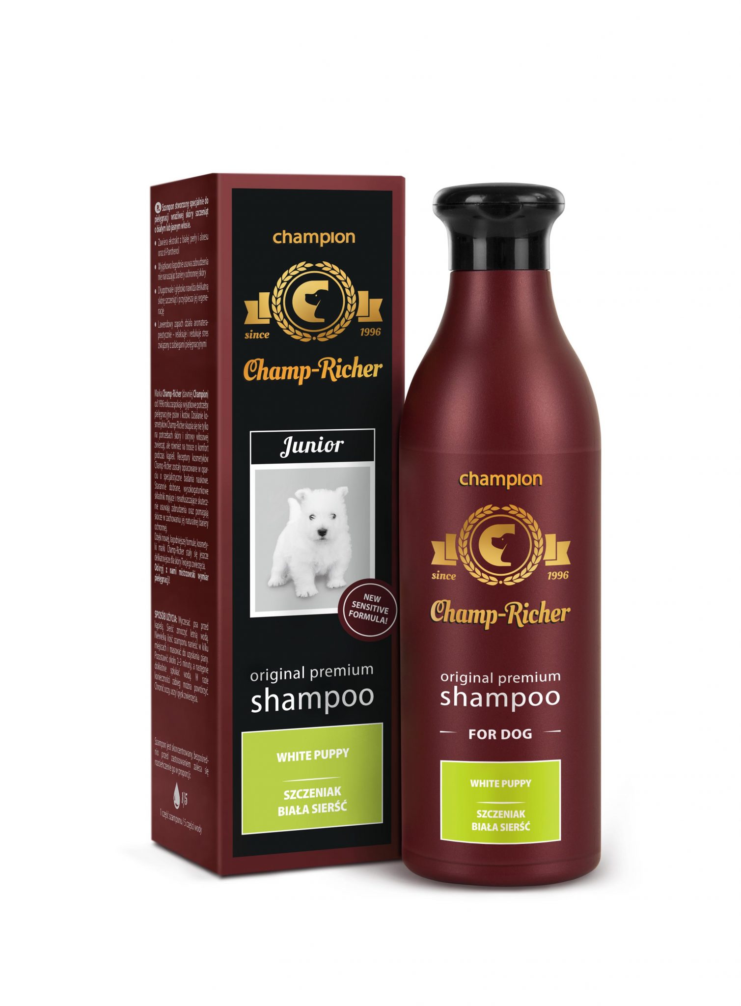 Champ-Richer szampon szczeniak biała sierść